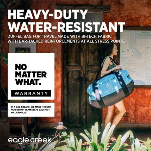 No Matter What Duffle Bag for Travel  Durable and Water-Resistant with Removable - Picture 2 of 7